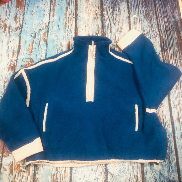 Free People Movement Mountain High Half Zip Fleece Size L NWOT - Picture 3 of 6